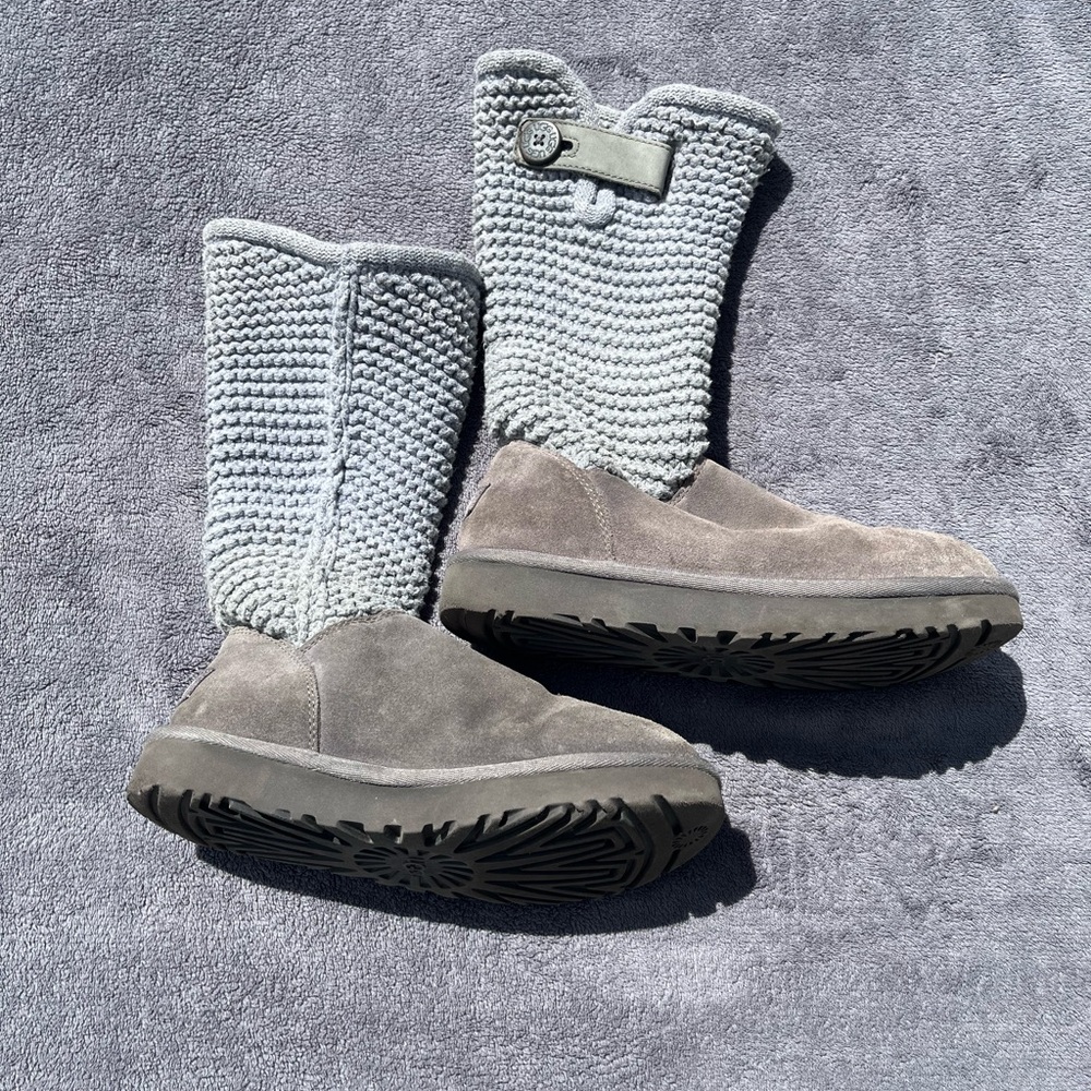 🔥 UGG Boots Size 6 Shaina Sweater Cuff Booties